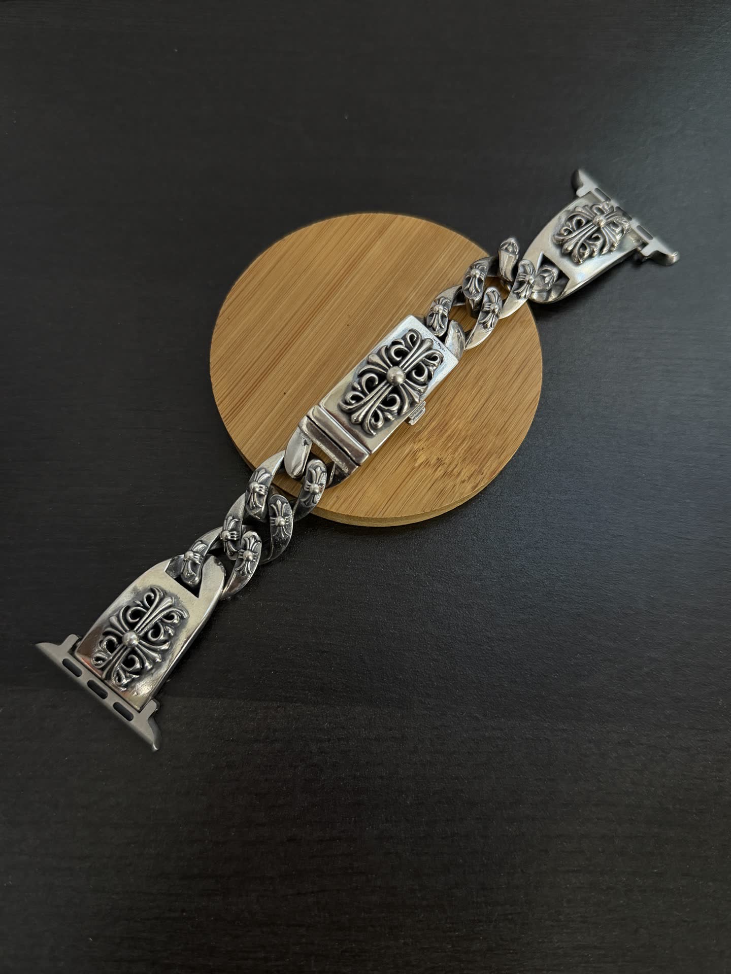 Chrome Hearts Silver Watch Band
